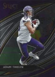 2019 Panini Select Base Set Adam Thielen #236 card