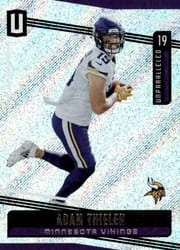 2019 Panini Unparalleled Base Set Adam Thielen #191 card