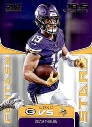 2019 Score Fantasy Stars Adam Thielen #FS-12 card