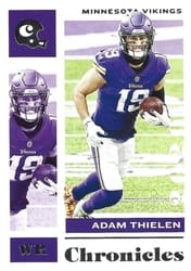 2020 Panini Chronicles Base Set Adam Thielen #64 card