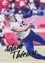 2020 Panini Luminance Base Set Adam Thielen #67 card