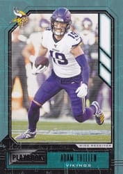 2020 Panini Playbook Base Set Adam Thielen #73 card