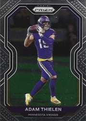 2020 Panini Prizm Base Set Adam Thielen #216 card