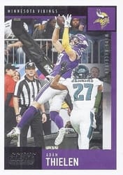 2020 Score Base Set Adam Thielen #236 card