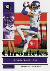 2021 Panini Chronicles Base Set Adam Thielen #53 card