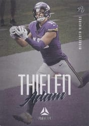 2021 Panini Luminance Base Set Adam Thielen #67 card