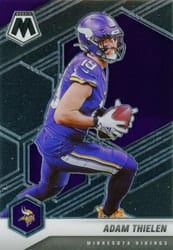 2021 Panini Mosaic Base Set Adam Thielen #133 card
