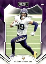 2021 Panini Playoff Base Set Adam Thielen #145 card