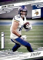 2021 Panini Prestige Base Set Adam Thielen #158 card