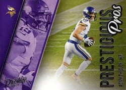 2021 Panini Prestige Prestigious Pros Adam Thielen #PP-AT card