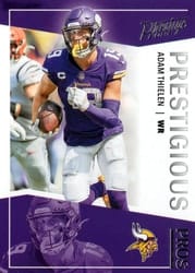 2022 Panini Prestige Prestigious Pros Adam Thielen #PP-16 card