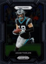 2023 Panini Prizm Base Set Adam Thielen #37 card
