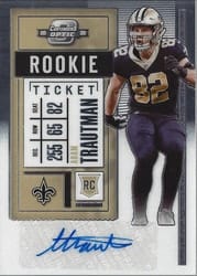 2020 Panini Contenders Optic Base Set Adam Trautman #174 card