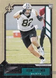 2020 Panini Playbook Base Set Adam Trautman #159 card