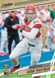 2020 Panini Prestige Base Set Adam Trautman #203 card