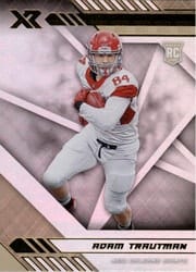 2020 Panini XR Base Set Adam Trautman #191 card