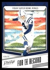 2024 Panini Prestige For the Record Adam Vinatieri #FR-AV card