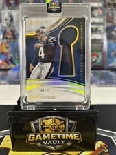 2025 Panini Immaculate Championship Memorabilia Adam Vinatieri #20 card