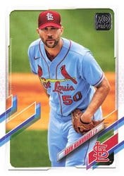 2021 Topps Base Set Adam Wainwright #534 card