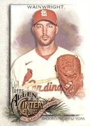 2022 Topps Allen & Ginter Base Set Adam Wainwright #205 card