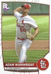 2023 Topps Big League Base Set Adam Wainwright #73 card
