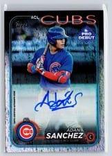 2024 Topps Pro Debut Autographs Adan Sanchez #PD-42 card