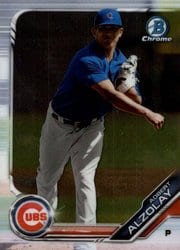 2019 Bowman Chrome Prospects Adbert Alzolay #BCP-159 card