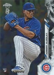 2020 Topps Chrome Ben Baller Edition Base Set Adbert Alzolay #110 card