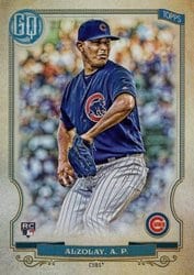 2020 Topps Gypsy Queen Base Set Adbert Alzolay #34 card
