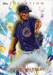 2020 Topps Inception Base Set Adbert Alzolay #38 card