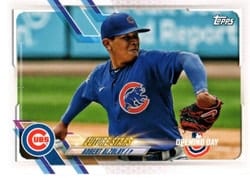 2021 Topps Opening Day Base Set Adbert Alzolay #164 card