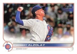 2022 Topps Base Set Adbert Alzolay #476 card