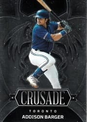 2023 Panini Chronicles Crusade Addison Barger #25 card