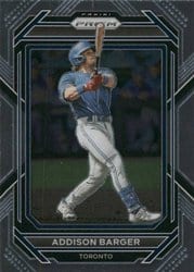 2023 Panini Prizm Base Set Addison Barger #115 card