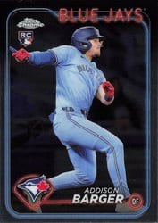 2024 Topps Chrome Update Base Set Addison Barger #USC159 card