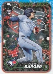 2024 Topps Holiday Base Set Addison Barger #H181 card