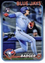 2024 Topps Update Base Set Addison Barger #US336 card