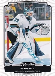 2022-23 O-Pee-Chee Base Set Adin Hill #421 card