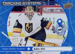 2025-26 Upper Deck Tracking Systems Adin Hill #TS-22 card