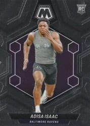 2024 Panini Mosaic Base Set Adisa Isaac #374 card