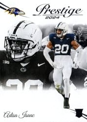 2024 Panini Prestige Base Set Adisa Isaac #341 card