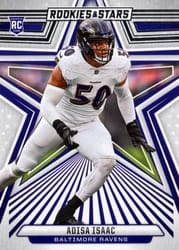 2024 Panini Rookies & Stars Base Set Adisa Isaac #101 card