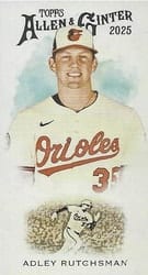 2025 Topps Allen & Ginter 1889 N22 (Minis) Adley Rutchsman #N222-11 card