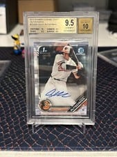 2019 Bowman Draft Chrome Picks Autograph Adley Rutschman #CDA-AR card