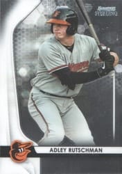 2020 Bowman Sterling Base Set Adley Rutschman #BPR-33 card