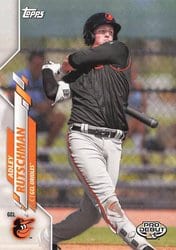 2020 Topps Pro Debut Base Set Adley Rutschman #PD-25 card