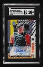 2021 Bowman Chrome Ascensions Autographs Adley Rutschman #BA-15 card