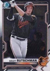 2021 Bowman Chrome Prospects Adley Rutschman #BCP-121 card