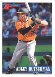 2021 Bowman Heritage Base Set Adley Rutschman #178 card