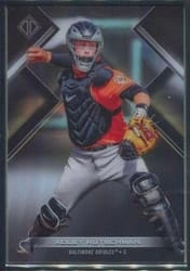 2021 Bowman Transcendent Collection Base Set Adley Rutschman #19 card